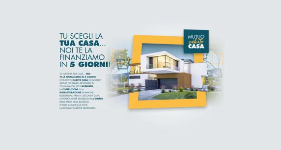 Tu scegli la tua casa , noi te la finanziamo in 5 giorni !