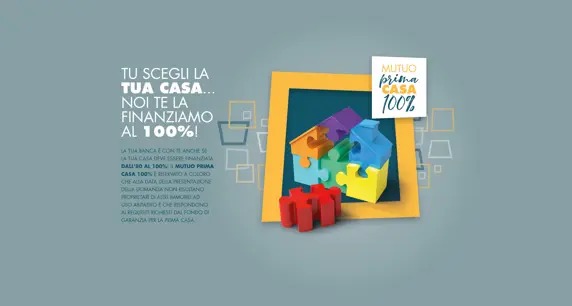 Tu scegli la tua casa , noi te la finanziamo al 100% !